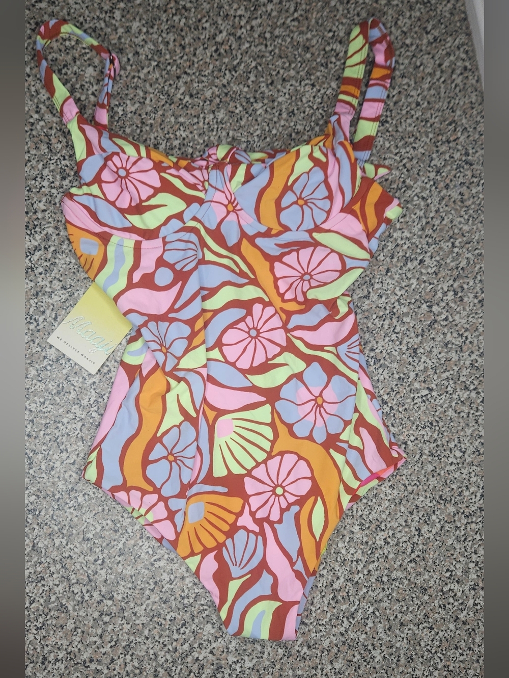 Maaji Floral One-Piece Swimsuit - NWT